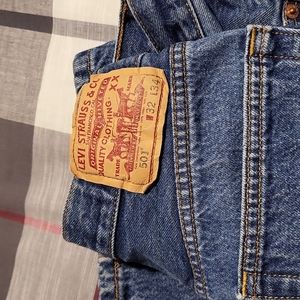 Levis 501 w 32 l 34